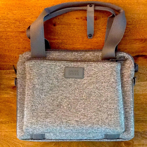 Dagne Dover Ryan Laptop Bag Medium Heather Grey - Picture 1 of 7